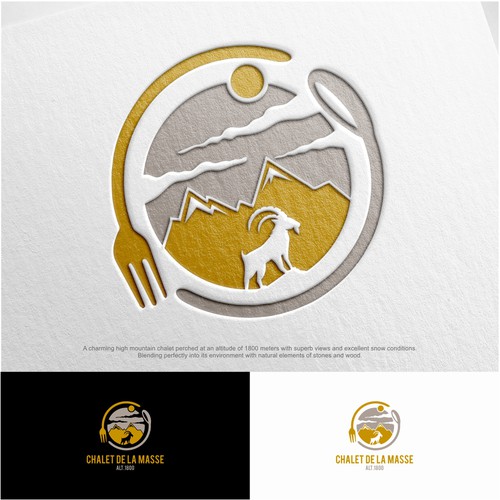 Design a cool logo for a cosy altitude restaurant Design by Suharmi58™