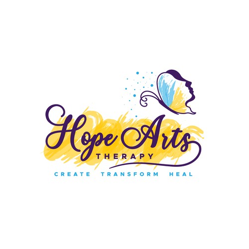 Design an artistic butterfly logo for my therapy business Design by MagsArt