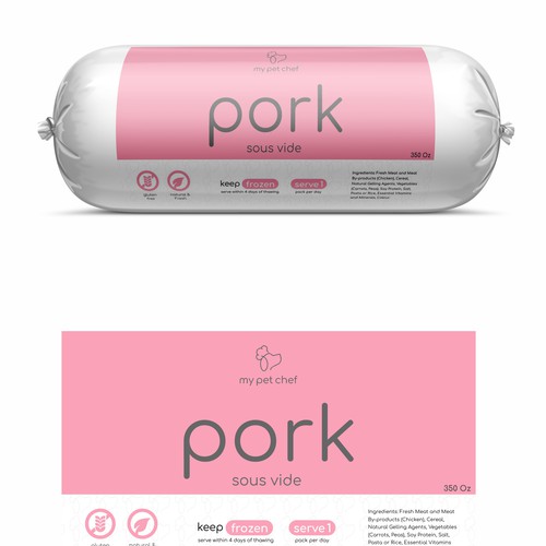 Premium Fresh Dog Food Design by Hiraa!