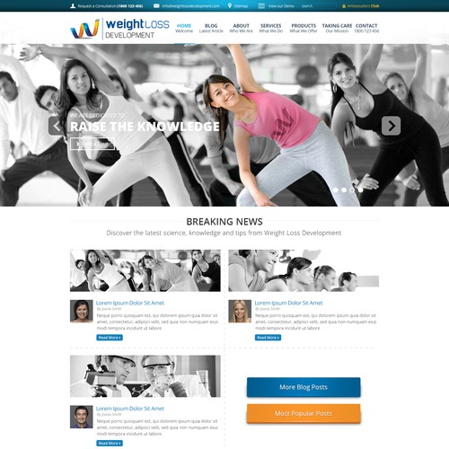 GUARANTEED winner! Design the website of a RISING STAR company! Design by Infinityデザイナー