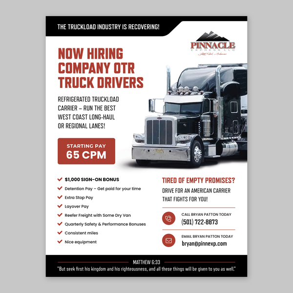 Hiring Flyer