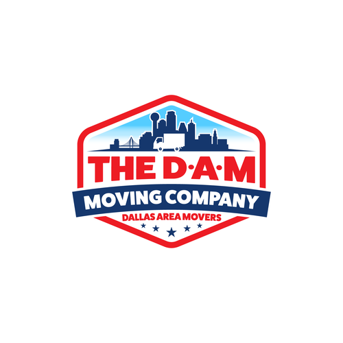 Design a fun, high-quality logo for The DAM Moving Company-ontwerp door jagokandank