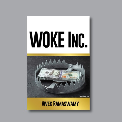 Woke Inc. Book Cover Design by Desry