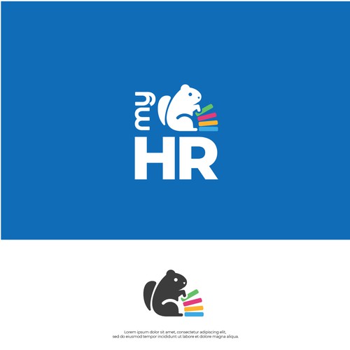 Create an awesome logo for myHR, the #1 HR Software in Luxembourg ! Design by M.I.Thomson