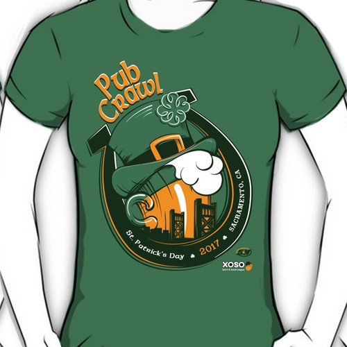 Bar Crawl T-Shirt Designs