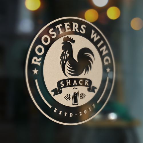 Design a logo for "Roosters Wing Shack" Design réalisé par Siv.66