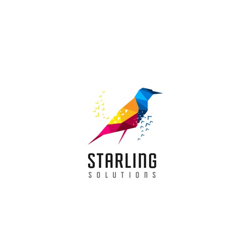 Create a starling murmuration-inspired masterpiece. デザイン by KamNy
