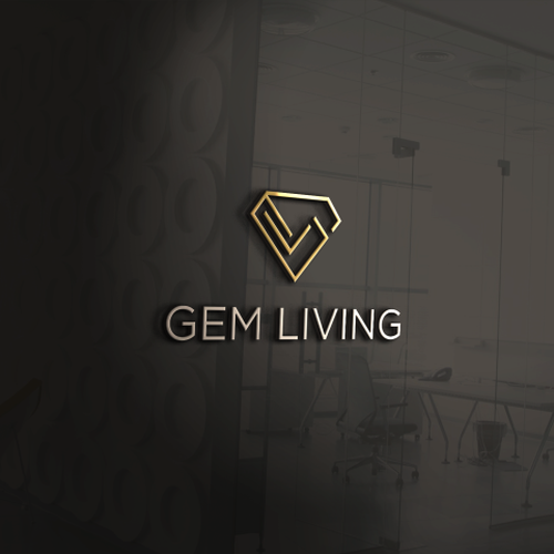 Geometrical, minimalist, modern brand design for Gem Living Design by -BlackHorse™ -