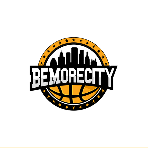 Basketball Logo for Team 'BeMoreCity' - Your Winning Logo Featured on Major Sports Network Ontwerp door ronnin