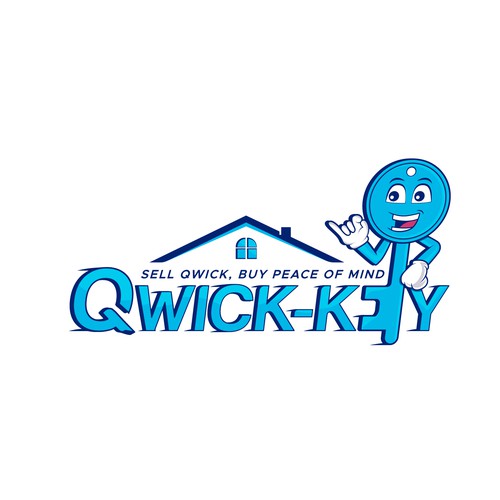 Create a cool character to represent the brand, Qwick-Key Design réalisé par Ngeriza