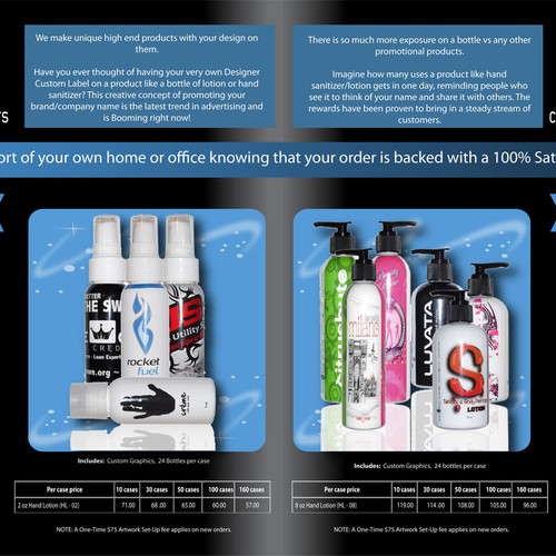 Design di Help Liquid Promo with a new print or packaging design di Sssilent