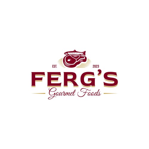 Create a Gourmet Food logo for high quality produce - fish, meat & ready made meals Diseño de MisterR