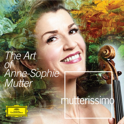 Illustrate the cover for Anne Sophie Mutter’s new album Design by aquadecimal