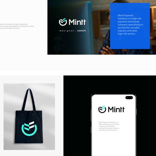 "Urban Trendsetter: Create a Stylish & Bold Logo for Mintt Payment Solutions - Design by Garson