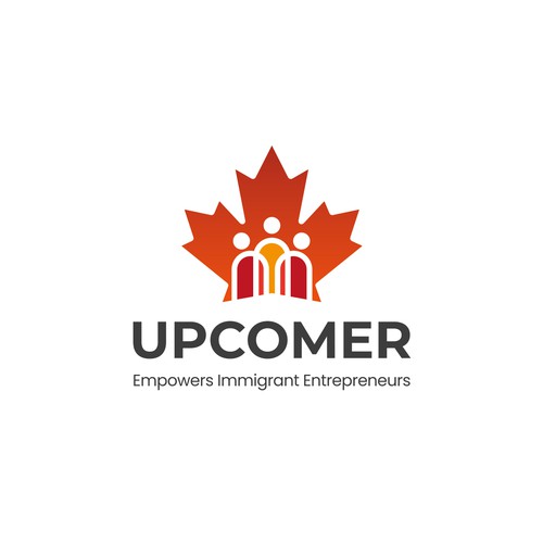 An Approachable Logo For A Company breaking down barriers for immigrant entrepreneurs in Canada Design by Designer Geek