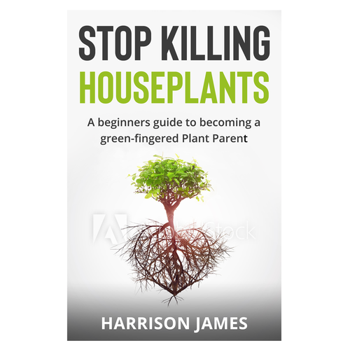 Design a plant parenting book cover Design by arobindo