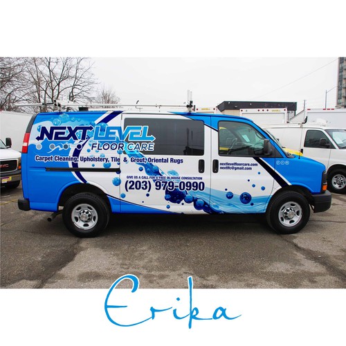 Looking for a HighEnd VAN WRAP for a Carpet Cleaning Company Car