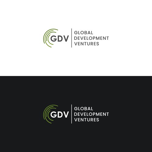 GDV Design Logo. Design réalisé par GraphicAjwa