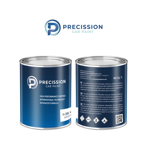 Label for Professional Automotive Refinish Products Design réalisé par creationMB