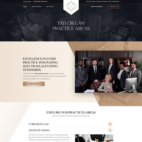 Taylow.Law Website and Software Platform Design by Jasmin_A (AMPLE)