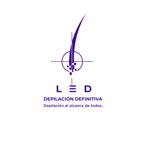 Diseño y Logo para Empresa de Depilación Definitiva Design by The Perfect Symbols