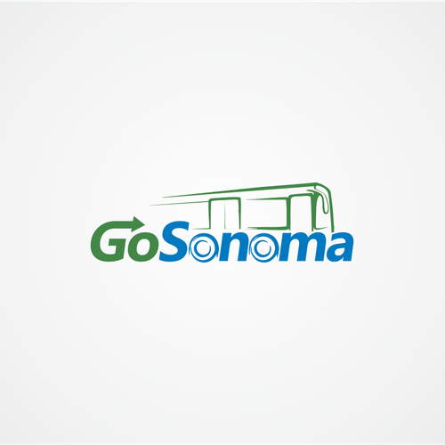 Multi-modal transportation logo for Sonoma County Design by ability