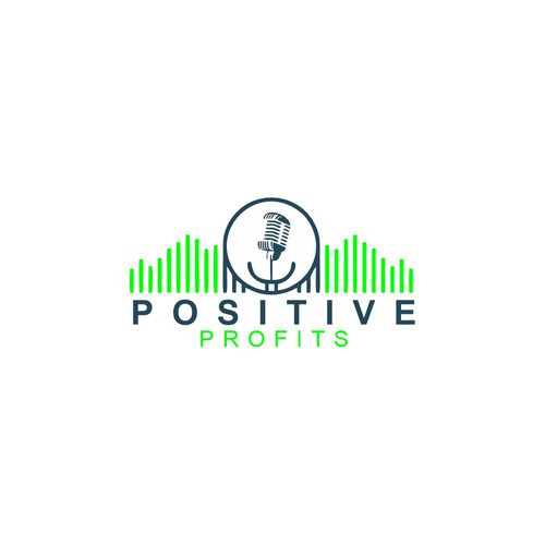 Positive Profits Logo Design by BlacKing