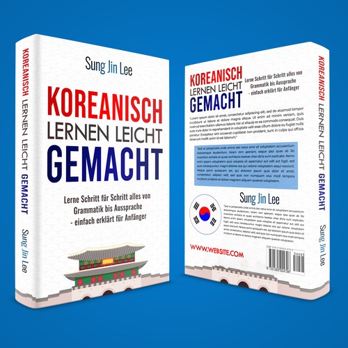 Learning Korean Book Cover Design by NoBoundaries