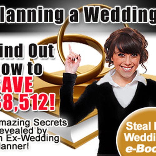 Design di Steal My Wedding needs a new banner ad di Isabels Designs