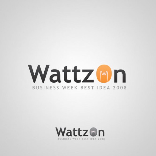 Help WattzOn (BusinessWeek Best Idea 2008) with a new logo Design by elmostro