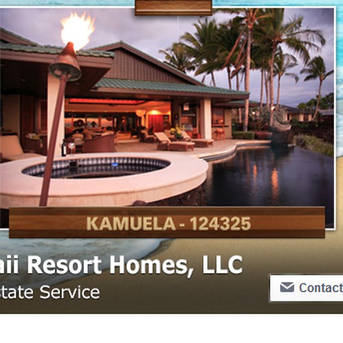 Hawaii Luxury Real Estate Facebook Cover Design by Dewking