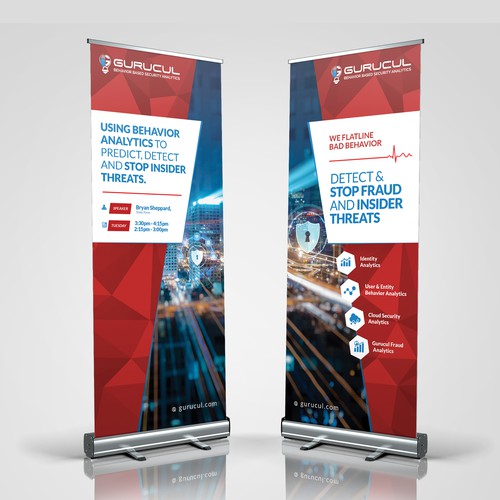 Financial - Pull Up Banner Design by Kosmos Creatives