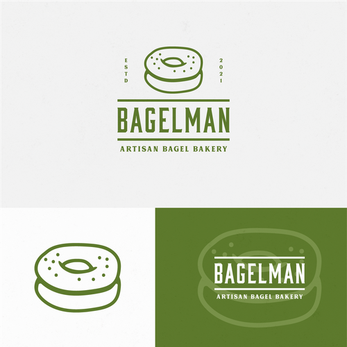 Design a cool new logo for an established bagel bakery Design by RobertEdvin