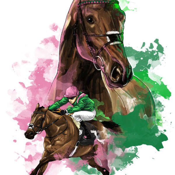 A Horse Illustration 