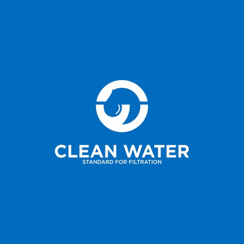 Simple Clean Logo for Water Filtration Company Design by Mukhls