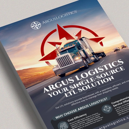 Argus LTL Program Flyer Design by Alphabet ♥