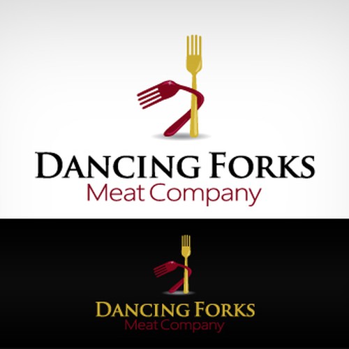 New logo wanted for Dancing Forks Meat Company Design by JP_Designs
