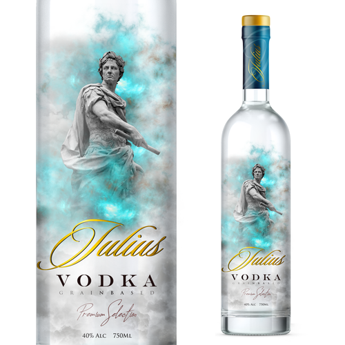 Label design for new vodka Brand Design réalisé par LucaToni