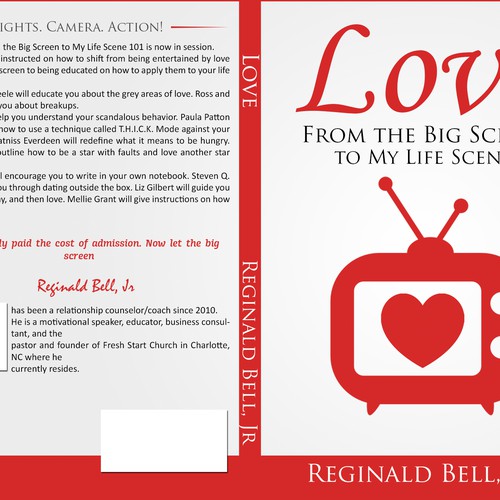 Lights. Camera. Action! Help us create a bestselling book cover! Design by IBSEG