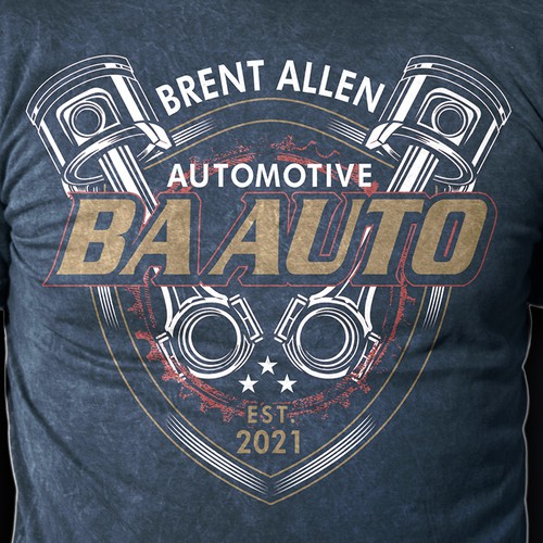 For Auto Repair Shop, looking for a cool auto related design to use with our logo for a t-shirt design.  Abstract prefer Design by *DCLA*