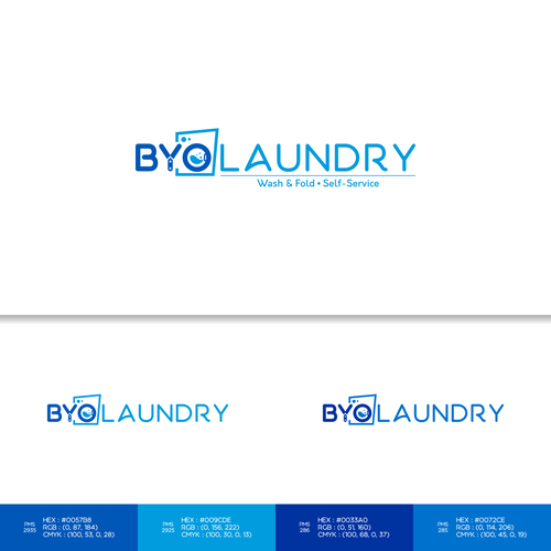Fun Creative Logo For New Laundromat Byo Laundry Logo Design