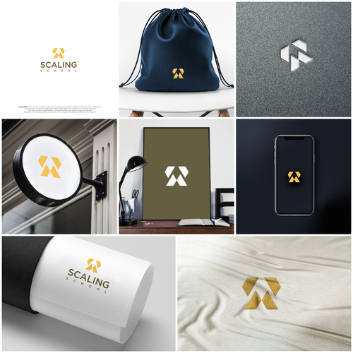 Design A Logo + Brand Guide For The "Scaling School" Diseño de A F I F I . A R T ™