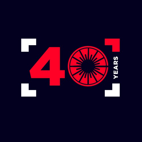 Looking for a modern, expressive 40 years jubilee logo Design by DP_HOLA