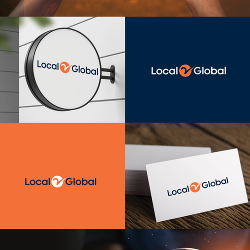 Can you combine a handshake and a globe into a seamless design that is minimal, abstract & trendy? Or, try something new Design von Half-Tone™