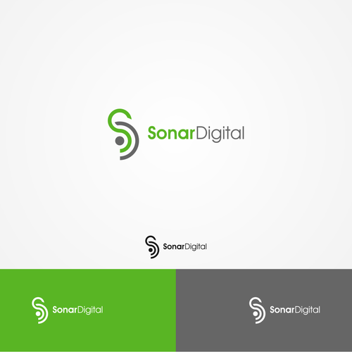 Logo for sonar digital, Logo design contest