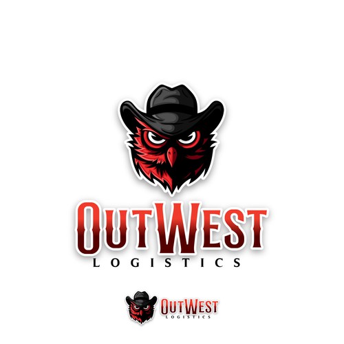 OutWest Logistics Logo and Icon Design by Thespian⚔️