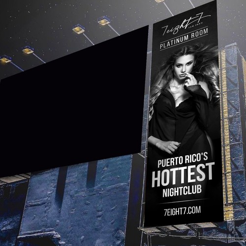 Billboard for a Nightclub and Gentlemen’s Club Design by Deep@rt