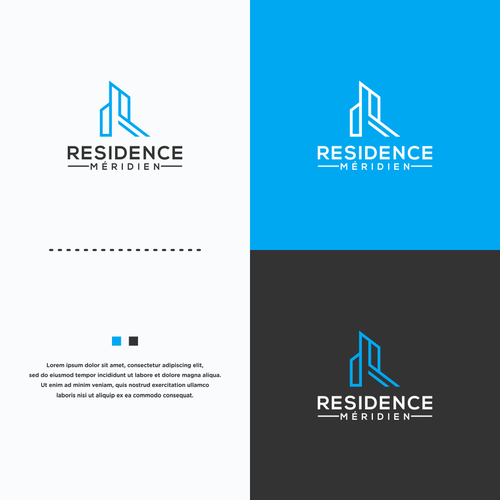 high end real estate building logo Design by Al-Ma’thur ™