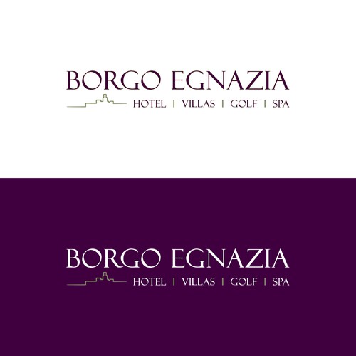 Modern but elegant logo for luxury resort in Italy Design by LiorG