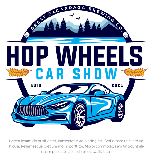 Colorful Car Show Logo Design réalisé par mitramitra